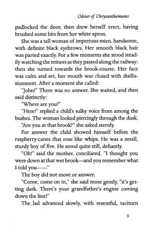 Odour of Chrysanthemums (Mini Modern Classic), D. H. Lawrence