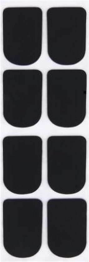 Mondstukkussen Klarinet - Klarinet/Sopraansaxofoon Mondstuk Patches Pads Kussens Zwart --- 0.8mm