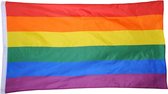 Vlag LGBT | gay pride | regenboog | 60x90cm