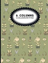 6 Columns Columnar Pad