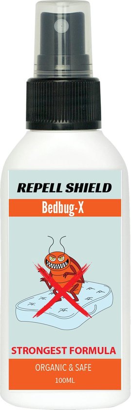 Scarp Handvest Beschuldigingen Bedbug-X Bedwants afweerspray I 100 ml I wandluis verwijderaar I Ongedierte  controle... | bol.com