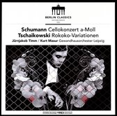 Jürnjakob Timm, Gewandhausorchester Leipzig, Kurt Masur - Schumann: Cellokonzert A-Moll & Tschaikowski: Rokoko-Variationen (LP)