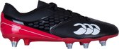 Canterbury Phoenix Raze SG Rugby Sportschoenen - Maat 45 - Mannen - zwart/rood/wit