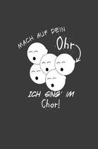 Mach auf dein Ohr, ich sing im Chor