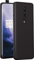 Samsung Galaxy A54 Back Cover Hoesje - Mat Zwarte TPU case - Galaxy A54 Hoes - Perfect fit met Camera Bumper - Anti-fingerprint coating - EPICMOBILE