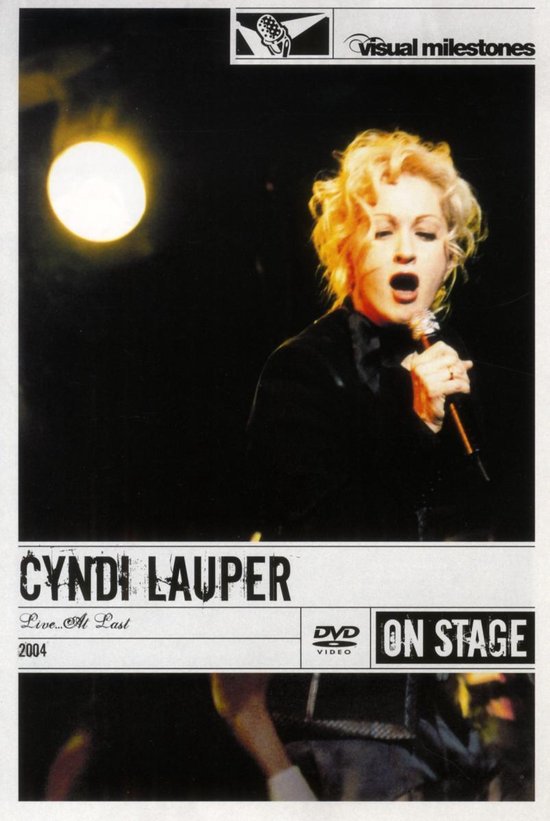 Cyndi Lauper Live At Last Dvd Dvds 