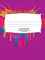 Composition Book Wide Ruled 100 Pages (7.44 x 9.69)