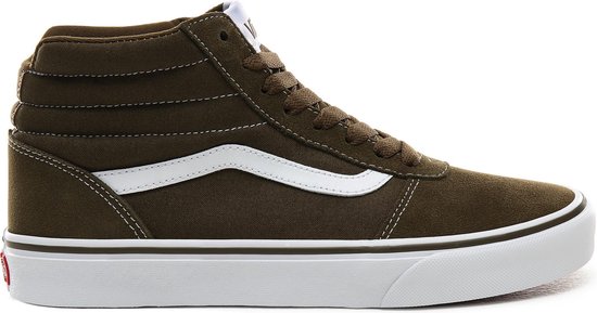 Vans Mn Ward Hi Heren Sneakers - (Suede/Canvas) Beech/Whte - Maat 40.5 |  bol.com