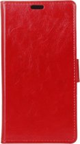 Shop4 - HTC U11 Plus Hoesje - Wallet Case Cabello Rood