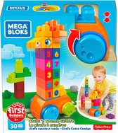 Mega Bloks Giraffe  1-2-3 Tellen Maar - Constructiespeelgoed
