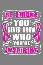 Be Strong you never know who you're inspiring