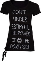 Star Wars Rogue One – Don't Underestimate the Dark Side Female T-shirt - M