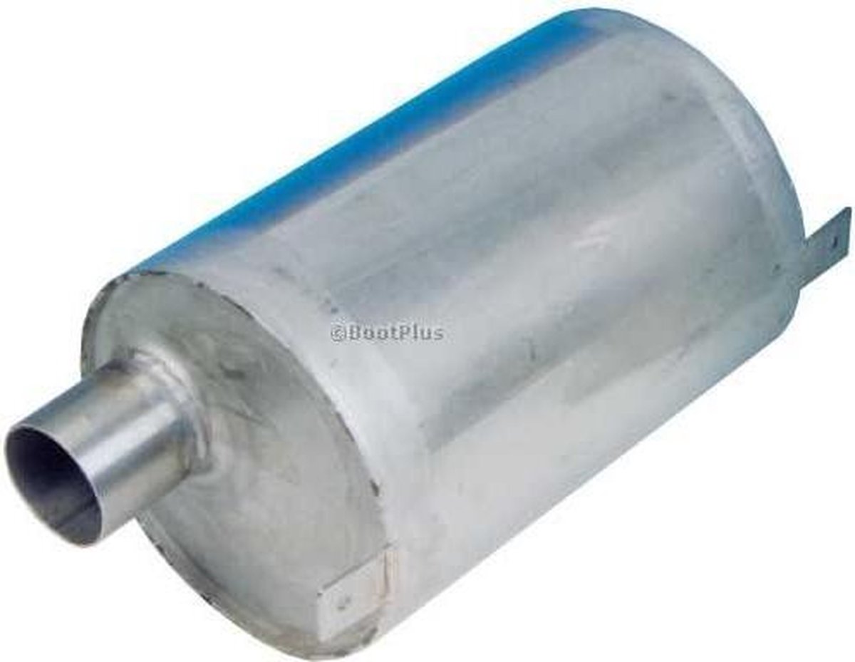 Allpa horizontale RVS Waterlock voor Slang Ø 60 mm