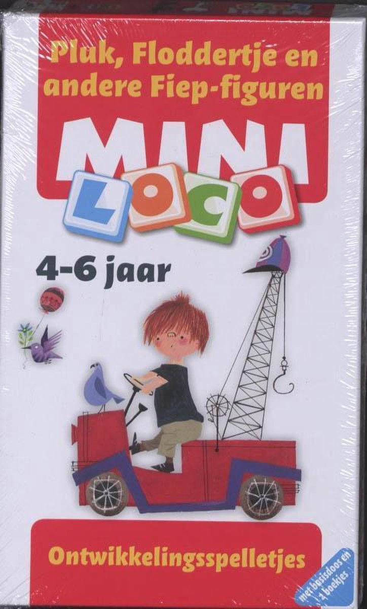 Pakket Mini loco: Basisdoos + Pluk, Floddertje en andere Fiep-figuren 1+ 2 - Uitgever, Noordhoff Uitgevers B.V.