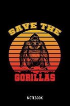 Save The Gorillas Notebook