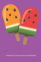 Premium Ice Cream Journal and Notebook