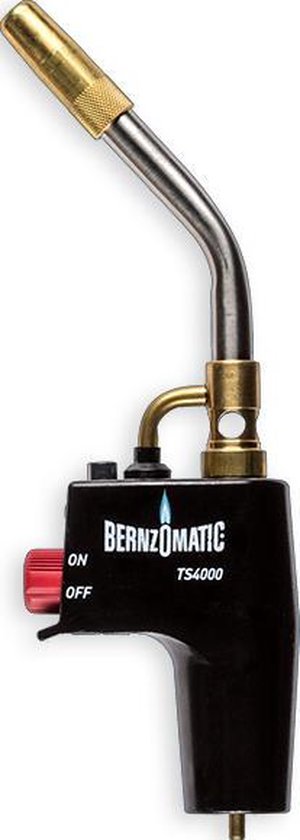 Bernzomatic TS4000 Luxe soldeer brandervoorstuk - Met piezo - geschikt voor sous vide - zonder regelknop