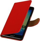 Samsung Galaxy J5 2015 Effen Booktype Wallet Hoesje Rood