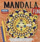 Kleurboek volwassenen / mandala fun / new design / oranje