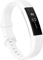 SVH Company Siliconen bandje - Fitbit Alta (HR) - Wit - Large