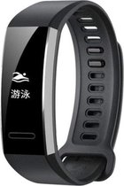 Vervangend Bandje Zwart voor Huawei Band 2 Pro – Luxe Armband Black