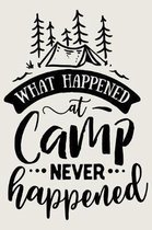 What Happened At Camp Never Happened