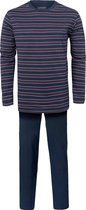 Schiesser heren pyjama - blauw-rood gestreept