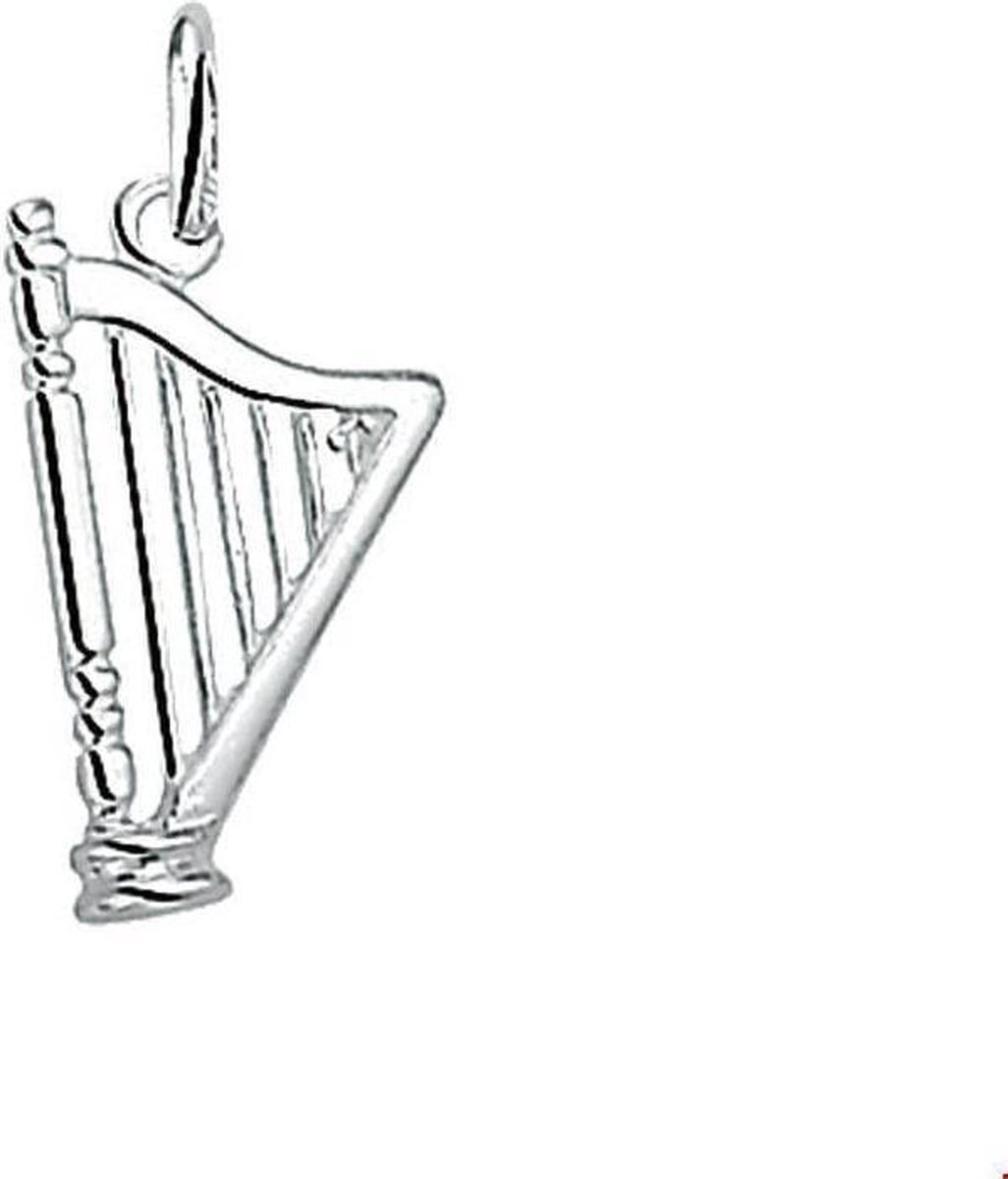 Harp Bedel van Gepolijst Zilver 10.03218