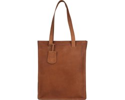 Burkely Michelle Dames Shopper Laptoptas 13,3'' - Cognac