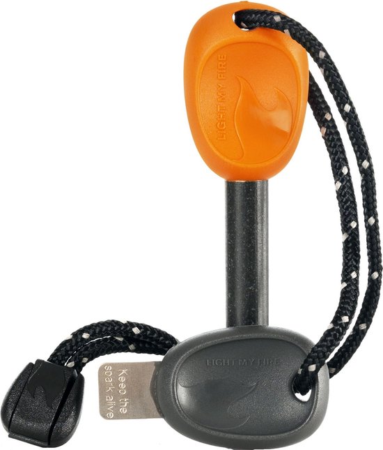 Light My Fire Firesteel Scout Orange + Emergency Whistle - Briquet