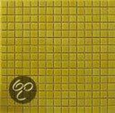 Alberello Mozaiek Glas geel 2,0x2,0x0,4 cm -  Geel Prijs per 1,39 m2.