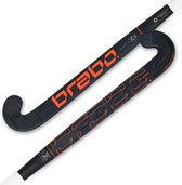 Brabo Elite X-2 ELB II TeXtreme Hockeystick Unisex - Black/Orange