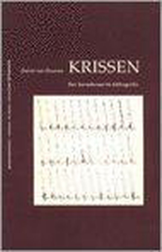 Cover van het boek 'Krissen' van D.A.P. van Duuren