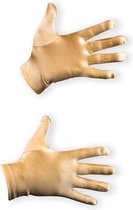 Handschoenen - Goud Satijn - Circa 20 cm - Piet Attribuut - Een Paar