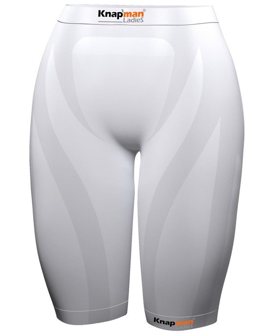 Knapman Compression Pants Ladies 45% blanc - taille L