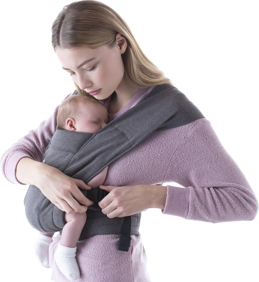 Ergobaby Embrace ergonomische Baby draagzak - Heather Grey – foto 5