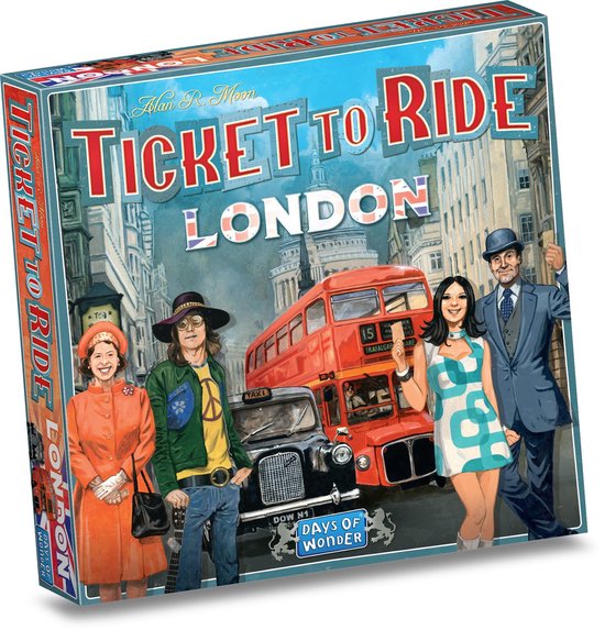 Thumbnail van een extra afbeelding van het spel Ticket to Ride London - Bordspel