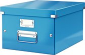 Leitz - Click & Store - WOW - Boîte de rangement moyenne - A4 - Bleu