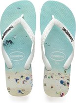 Havaianas Hype Heren Slippers - White/Water - 41/42