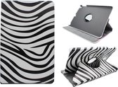 Samsung Galaxy Tab S5e Hoes met Print - Draaibare Tablet Case met Standaard - Zebra