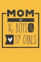 MOM of 16 BOYS & 17 GIRLS