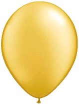 Folat - Gouden Metallic Ballonnen 30 cm - 50 stuks