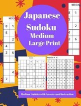 Japanese Sudoku Medium Large Print