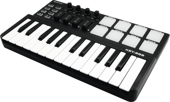 OMNITRONIC KEY-288 MIDI Controller zwart