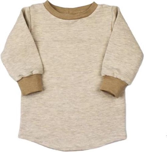 R | Baby Sweater Jurk | Sand Melange | 80 | bol.com