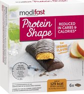 Modifast Protein Shape - Reep Sinaas & Pure Chocolade - 6 stuks - Eiwitreep