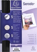 ACROPAQ - 5 x Presentatiekit A4 - Tot 30 blad, Set van Inbindstaafjes, Voorbladen, Dekbladen, Inbinden zonder inbindmachine