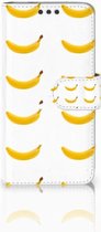 Microsoft Lumia 650 Uniek Wallet Book Case Hoesje Banana