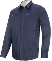 Snickers Industry Shirt Donker blauw/Grijs maat L