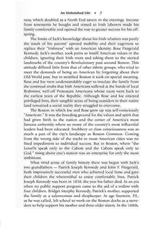 An Unfinished Life: John F. Kennedy, 1917-1963